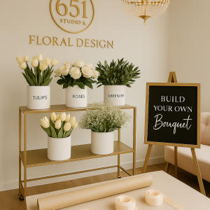 DIY Bloom Bar small bouquets