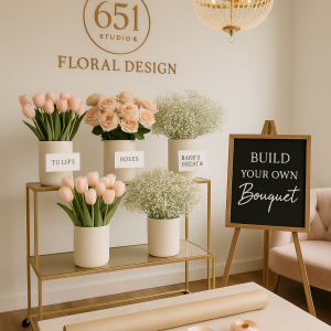 DIY Bloom Bar Large bouquets