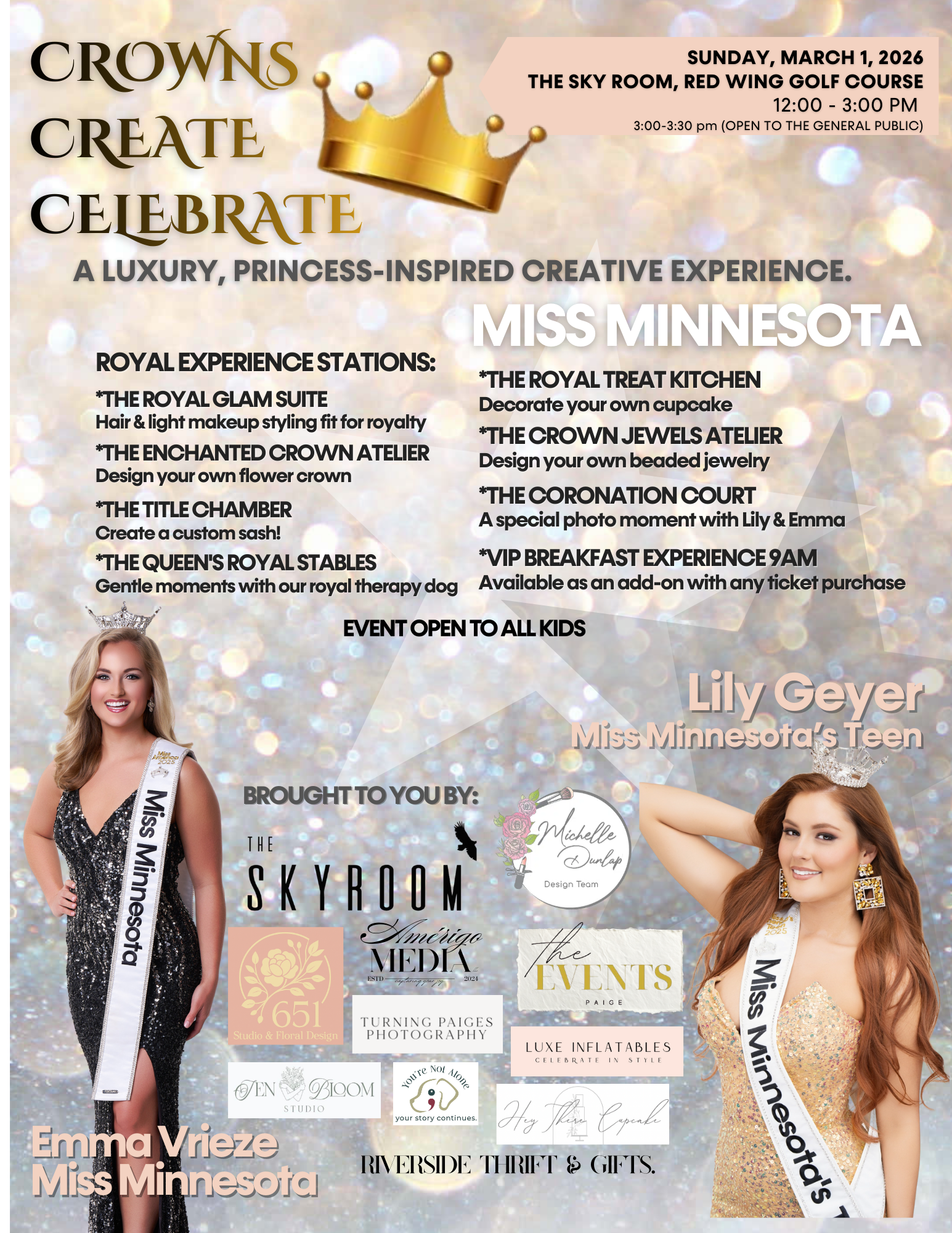 Crowns Create Celebrate Breakfast Ticket - Image 2