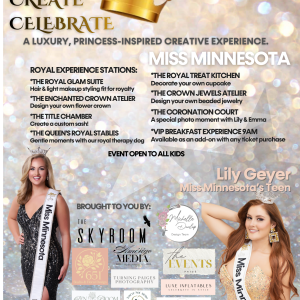 Crowns Create Celebrate Event March 1st Skyroom Red Wing, MN